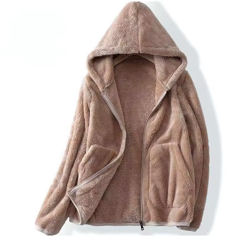 Nicole - Super Soft Coral Fleece Sweatshirt