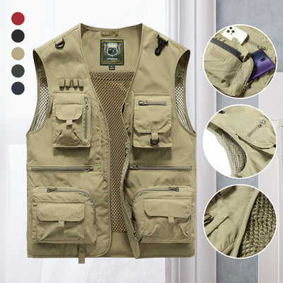 Toby - Waterproof Utility Vest For Men