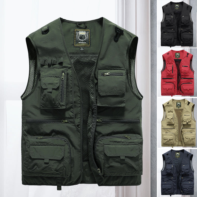 Toby - Waterproof Utility Vest For Men