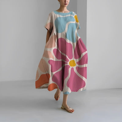 Eliza - Retro Big Swing Loose Maxi Dress