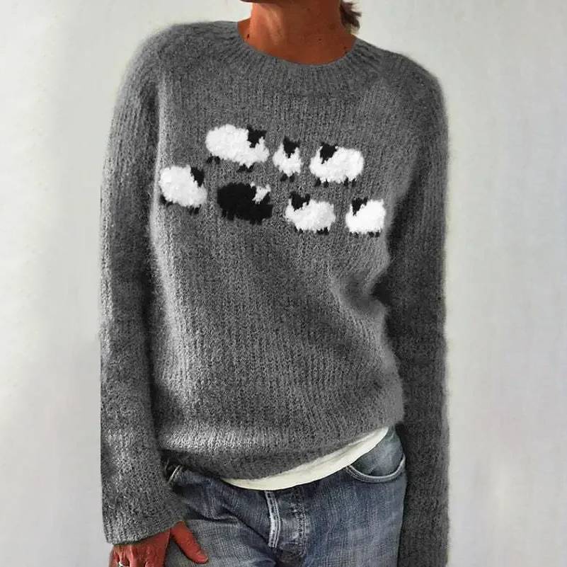 Erin - Comfortable Cute Sheep Sweater