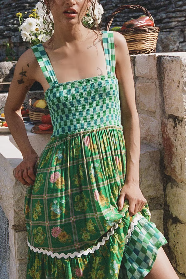 Bree - Sunshine Dreams Boho Maxi Dress