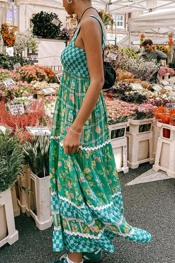 Bree - Sunshine Dreams Boho Maxi Dress