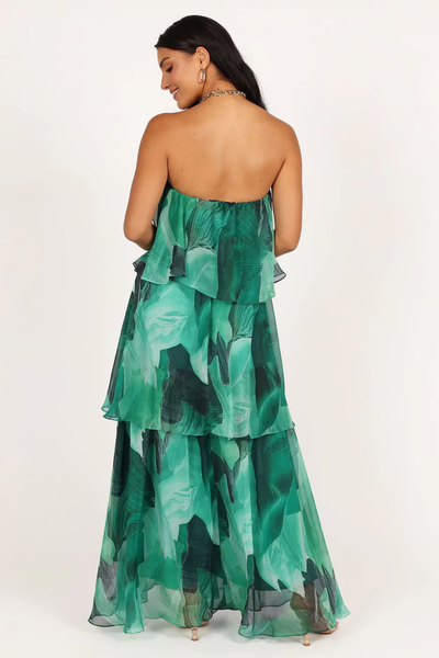 Bella - Effortless Summer Vibes Strapless Dress