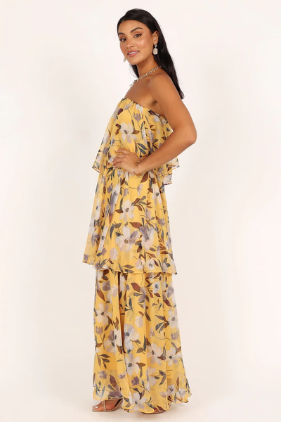 Bella - Effortless Summer Vibes Strapless Dress
