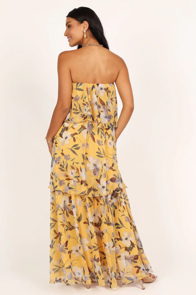 Bella - Effortless Summer Vibes Strapless Dress