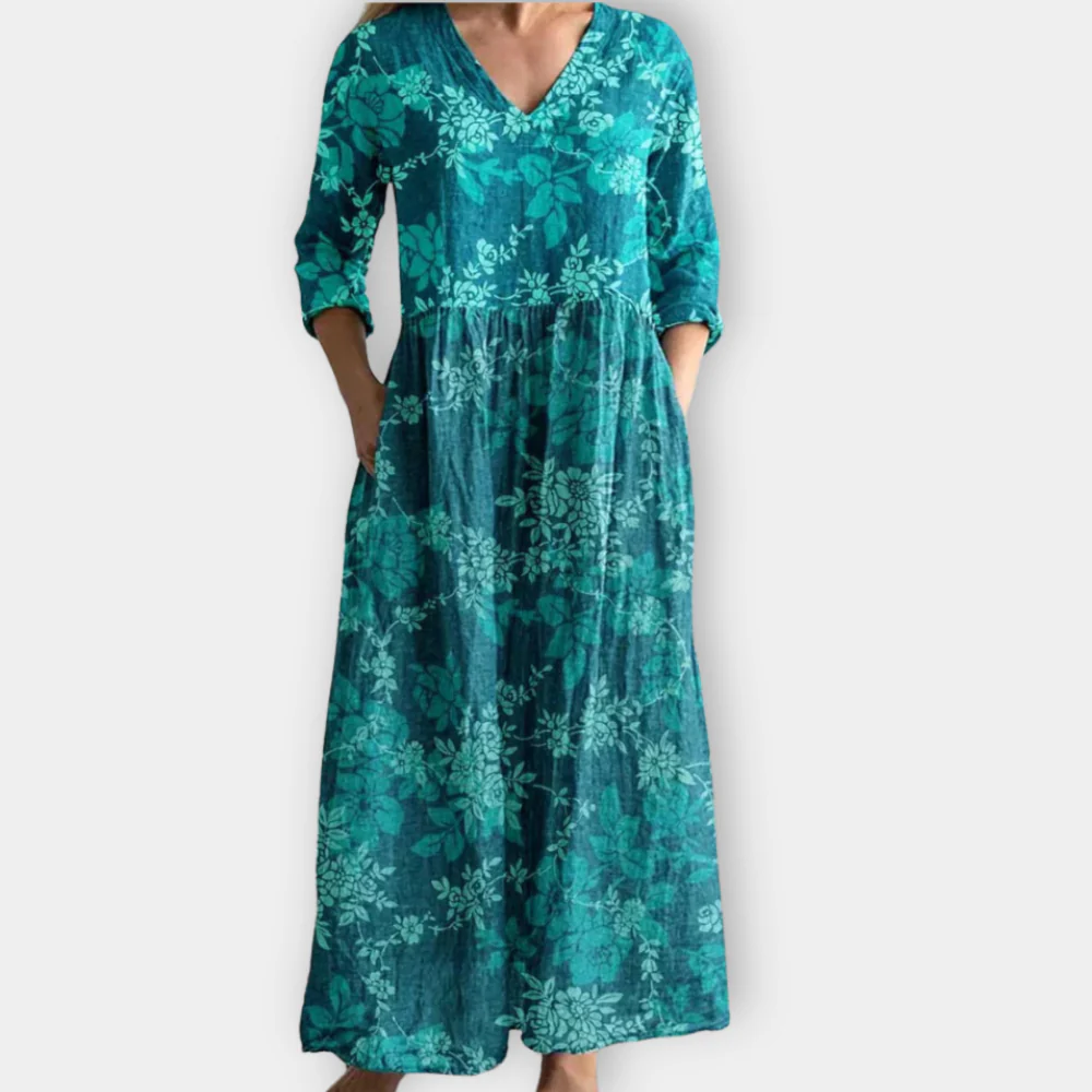 Brynn - Bohemian Magic in Maxi Dress
