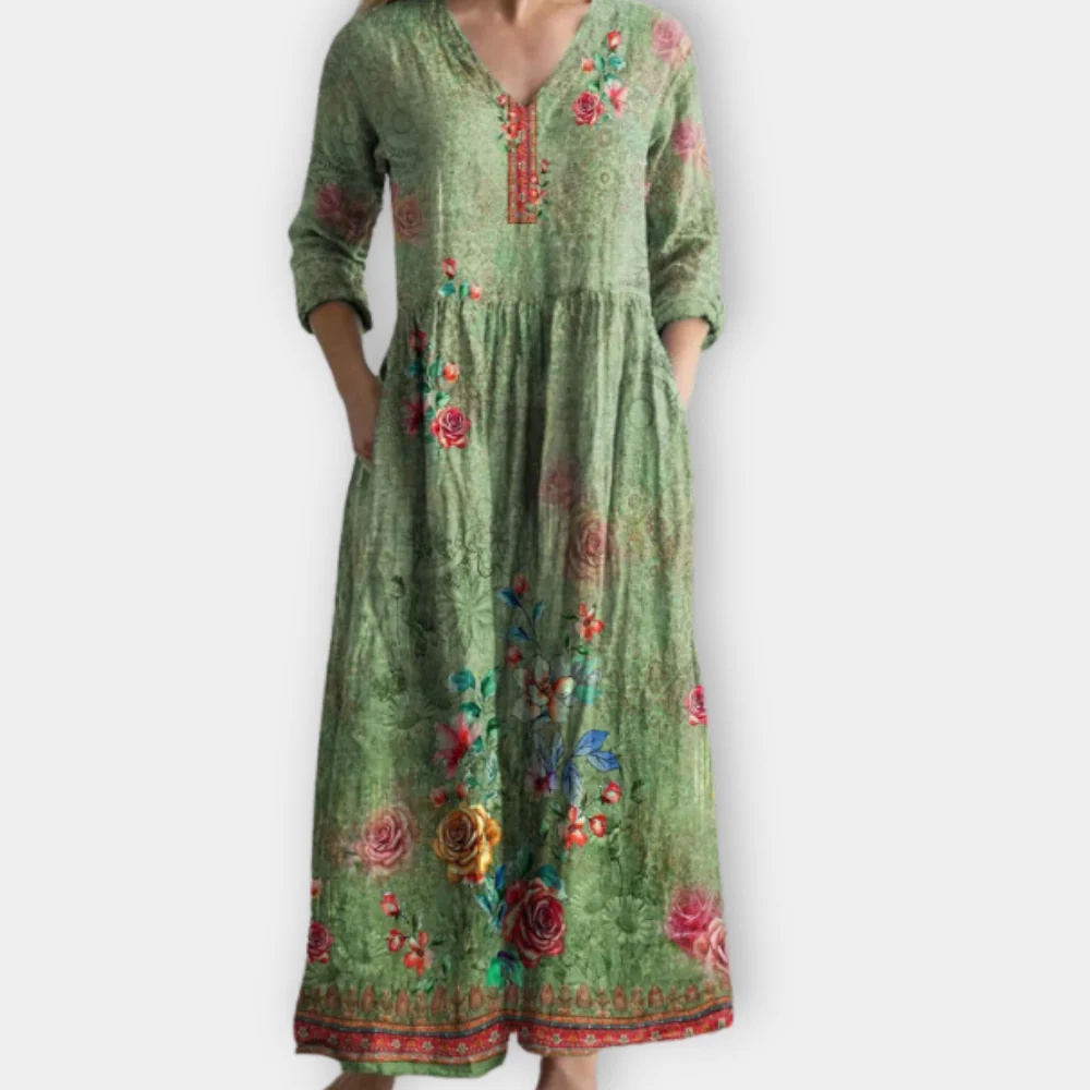 Savannah - Relaxed Fit Bold Boho Dress