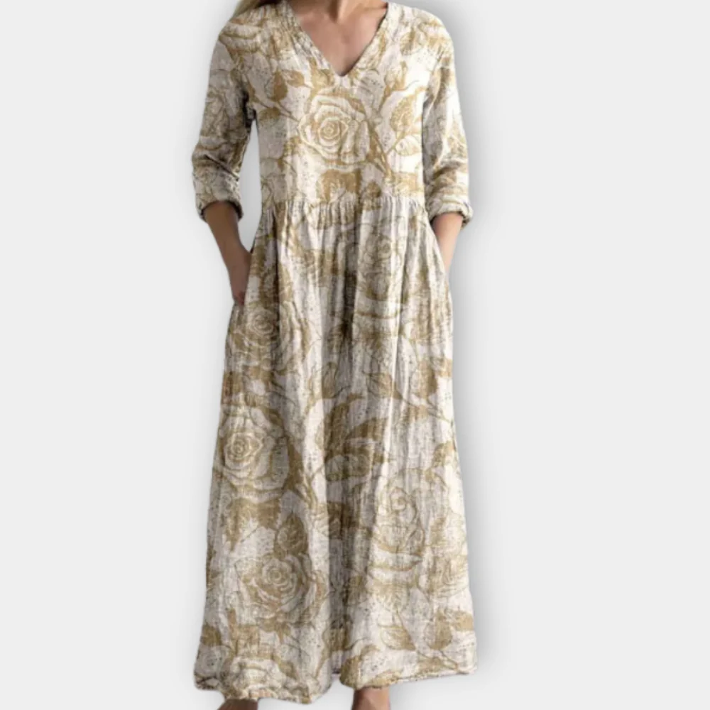 Dolly - Chic Flowy Bohemian Summer Dress