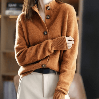 Sofia - Luxurious Cashmere Knit Cardigan