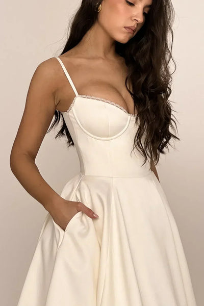 Trixie - Luxury Spaghetti Strap Princess Dress