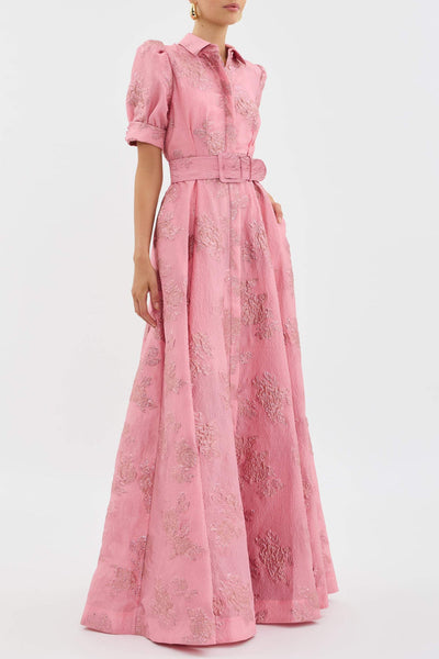 Emily - Short Puff Sleeves Dress
