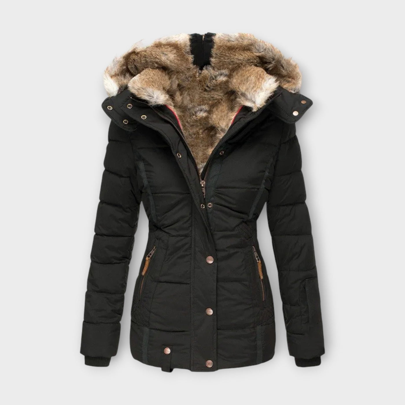 Emine - Cozy fur-lined jacket
