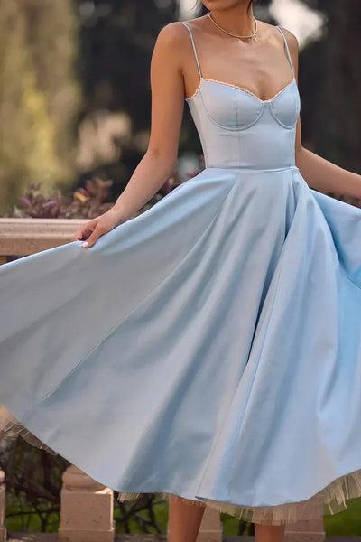 Trixie - Luxury Spaghetti Strap Princess Dress