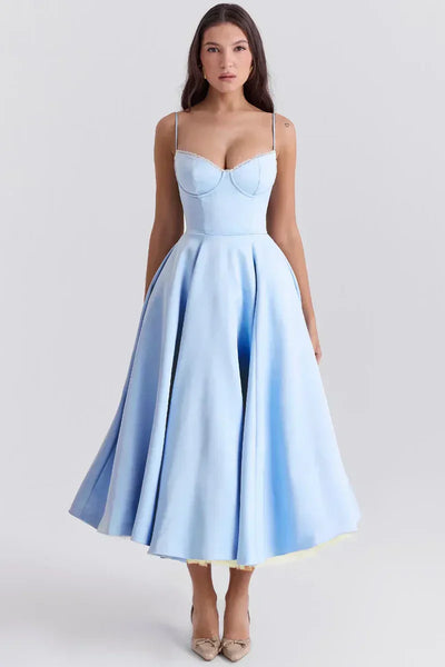 Trixie - Luxury Spaghetti Strap Princess Dress