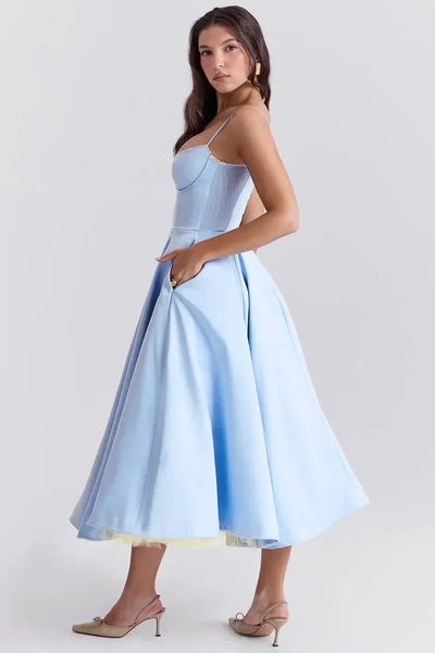 Trixie - Luxury Spaghetti Strap Princess Dress