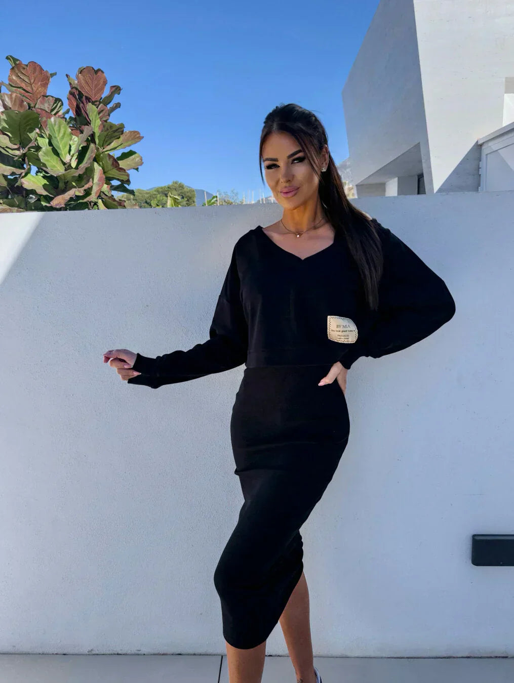 Laurine – Casual Dress & Sweatshirt