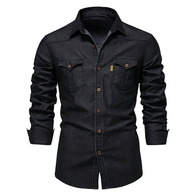 Richard™ - Men's Cotton Denim Shirt For Men
