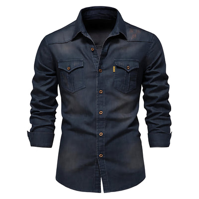 Richard™ - Men's Cotton Denim Shirt For Men