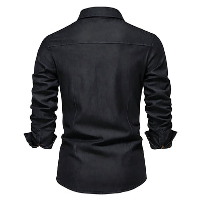 Richard™ - Men's Cotton Denim Shirt For Men