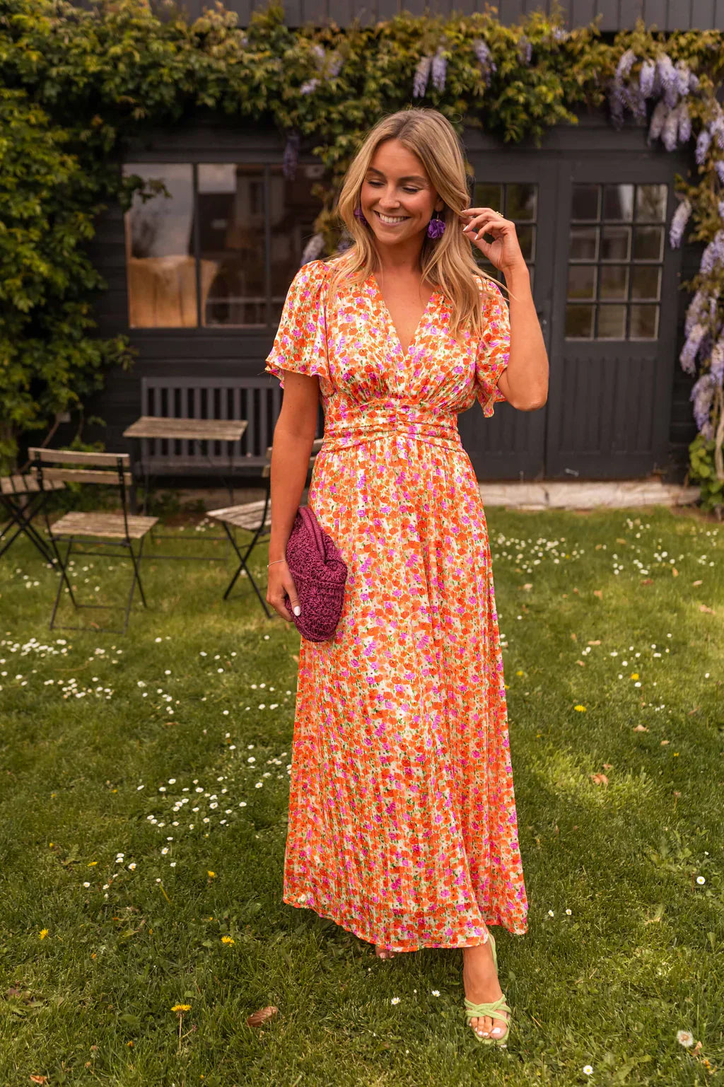 Danica™ - FLORAL DRESS WITH ELEGANT SILHOUETTE