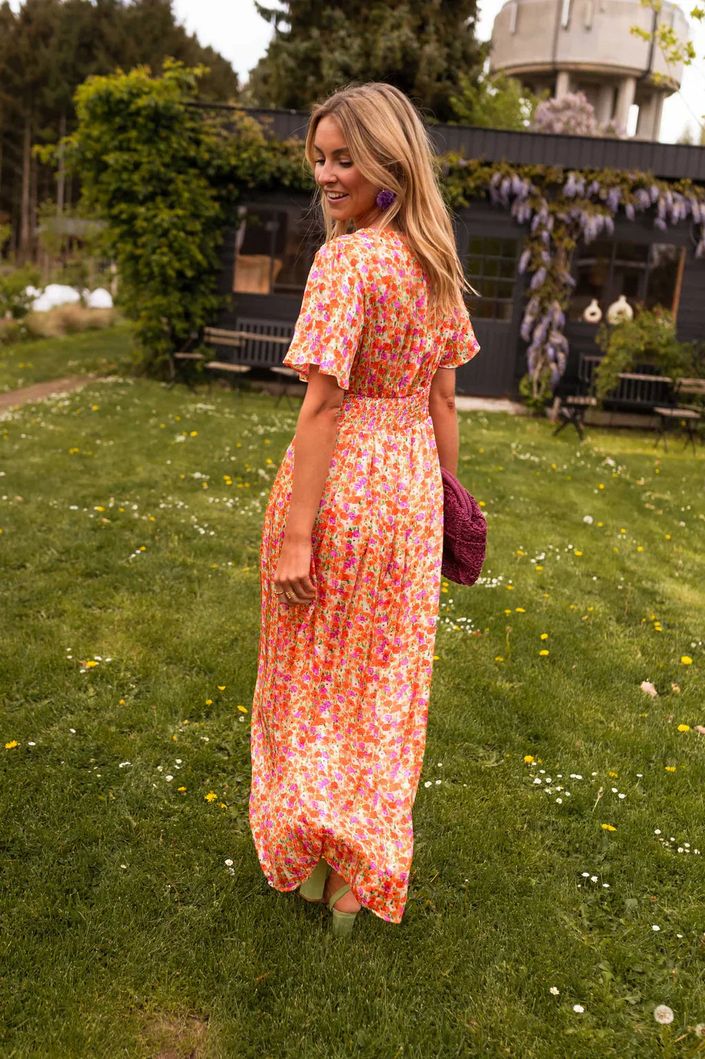 Danica™ - FLORAL DRESS WITH ELEGANT SILHOUETTE
