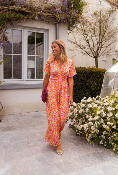 Danica™ - FLORAL DRESS WITH ELEGANT SILHOUETTE