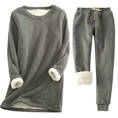 Aubree - Cozy Thermal Fleece Set