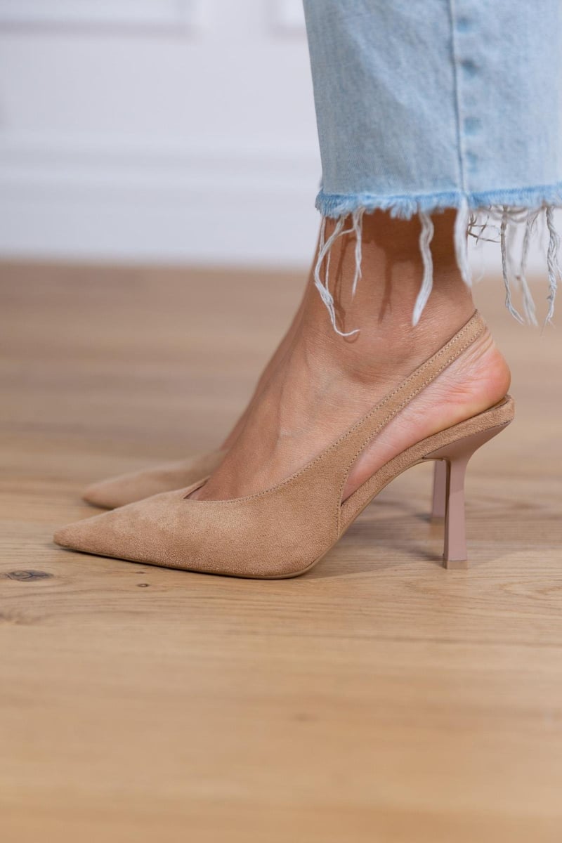 FABIANA - Elegant Slingback Stiletto Heels for a Chic Look