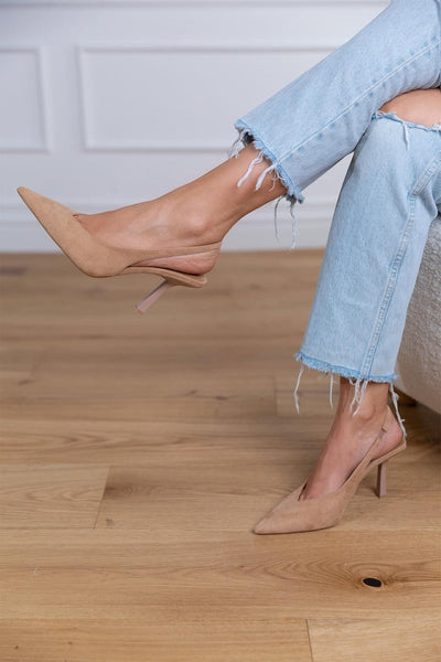 FABIANA - Elegant Slingback Stiletto Heels for a Chic Look