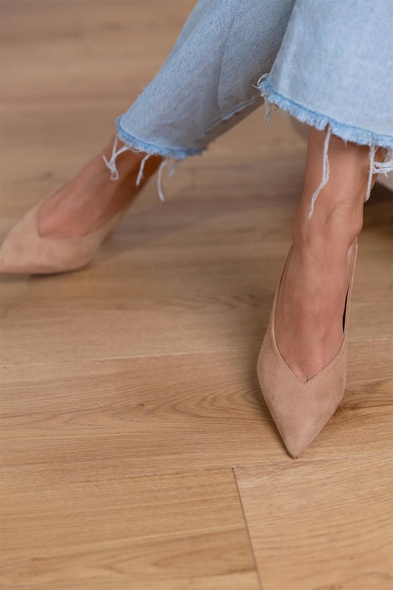 FABIANA - Elegant Slingback Stiletto Heels for a Chic Look