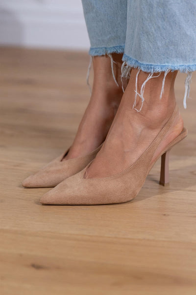 FABIANA - Elegant Slingback Stiletto Heels for a Chic Look