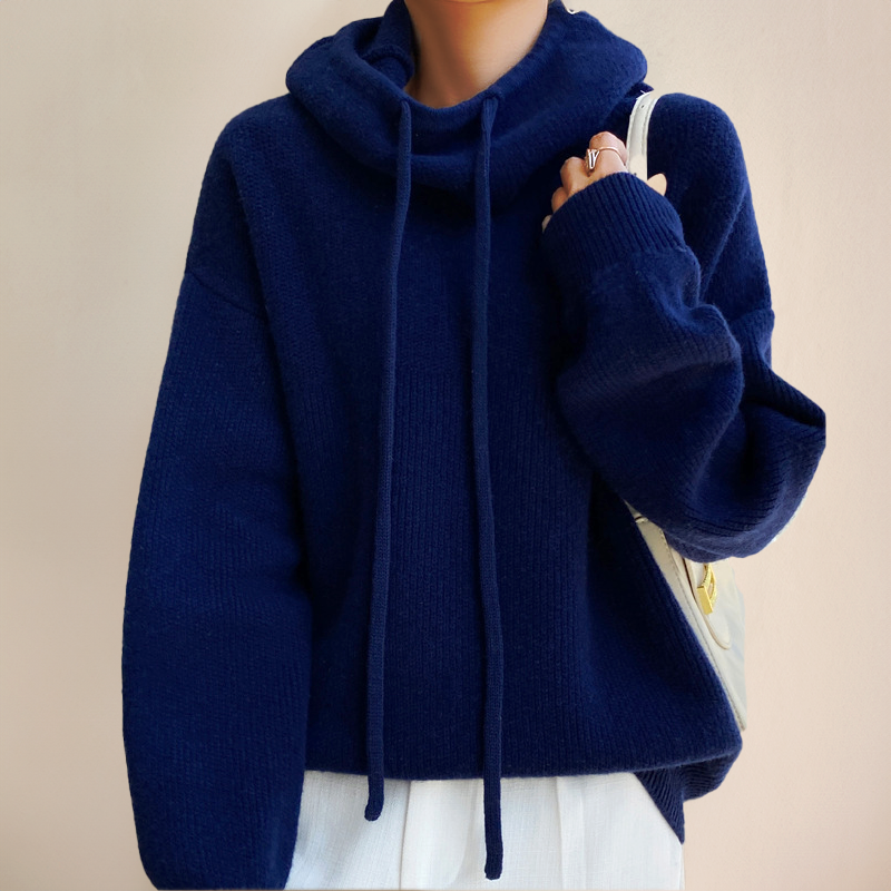 Melodie - Oversized Comfortable Knitted Hoodie