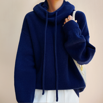 Melodie - Oversized Comfortable Knitted Hoodie