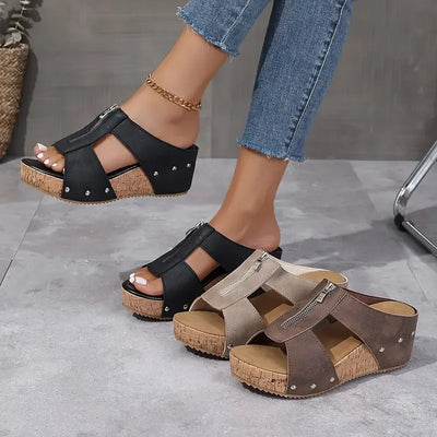 Calista™ - Stylish Wedge Sandals