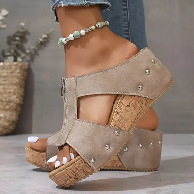 Calista™ - Stylish Wedge Sandals