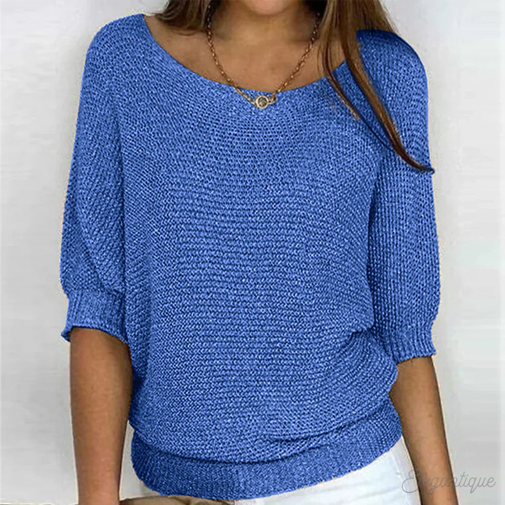 Luigia - Elegant Knitted Pullover