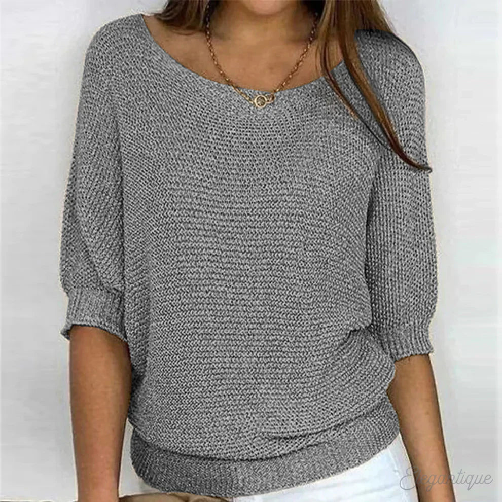Luigia - Elegant Knitted Pullover