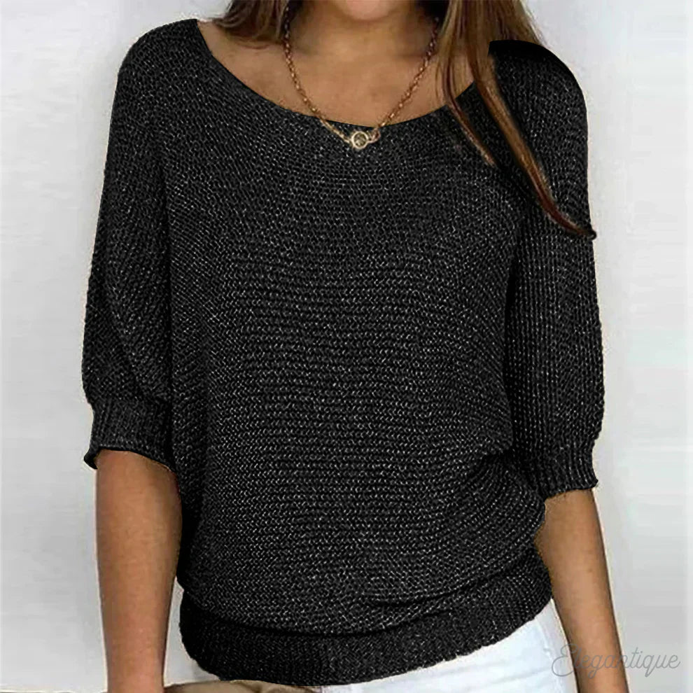 Luigia - Elegant Knitted Pullover