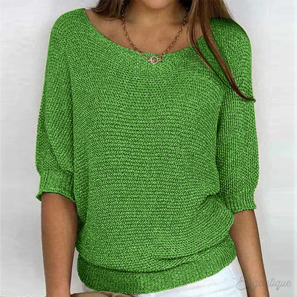 Luigia - Elegant Knitted Pullover