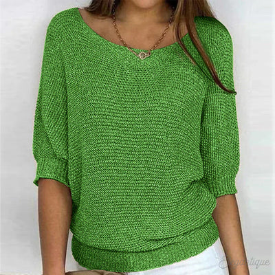 Luigia - Elegant Knitted Pullover