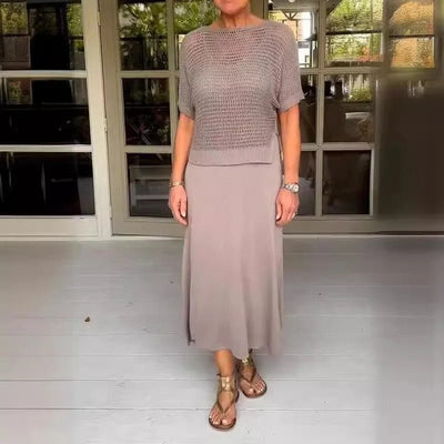 Shaina - Chic Two-Piece Ensemble