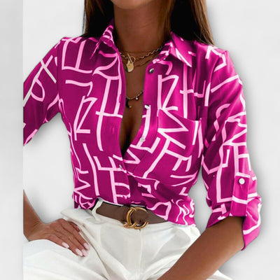Blaire - Blouse with Classic Collar