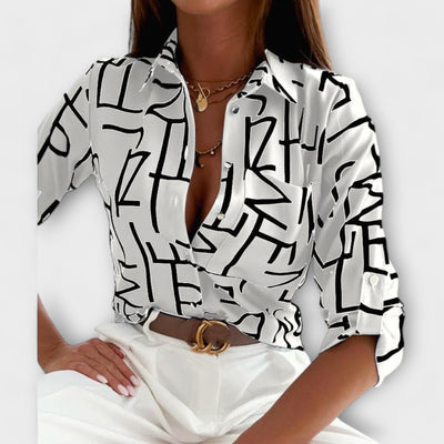 Blaire - Blouse with Classic Collar