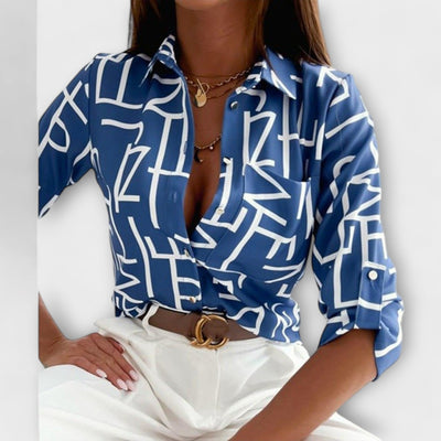 Blaire - Blouse with Classic Collar