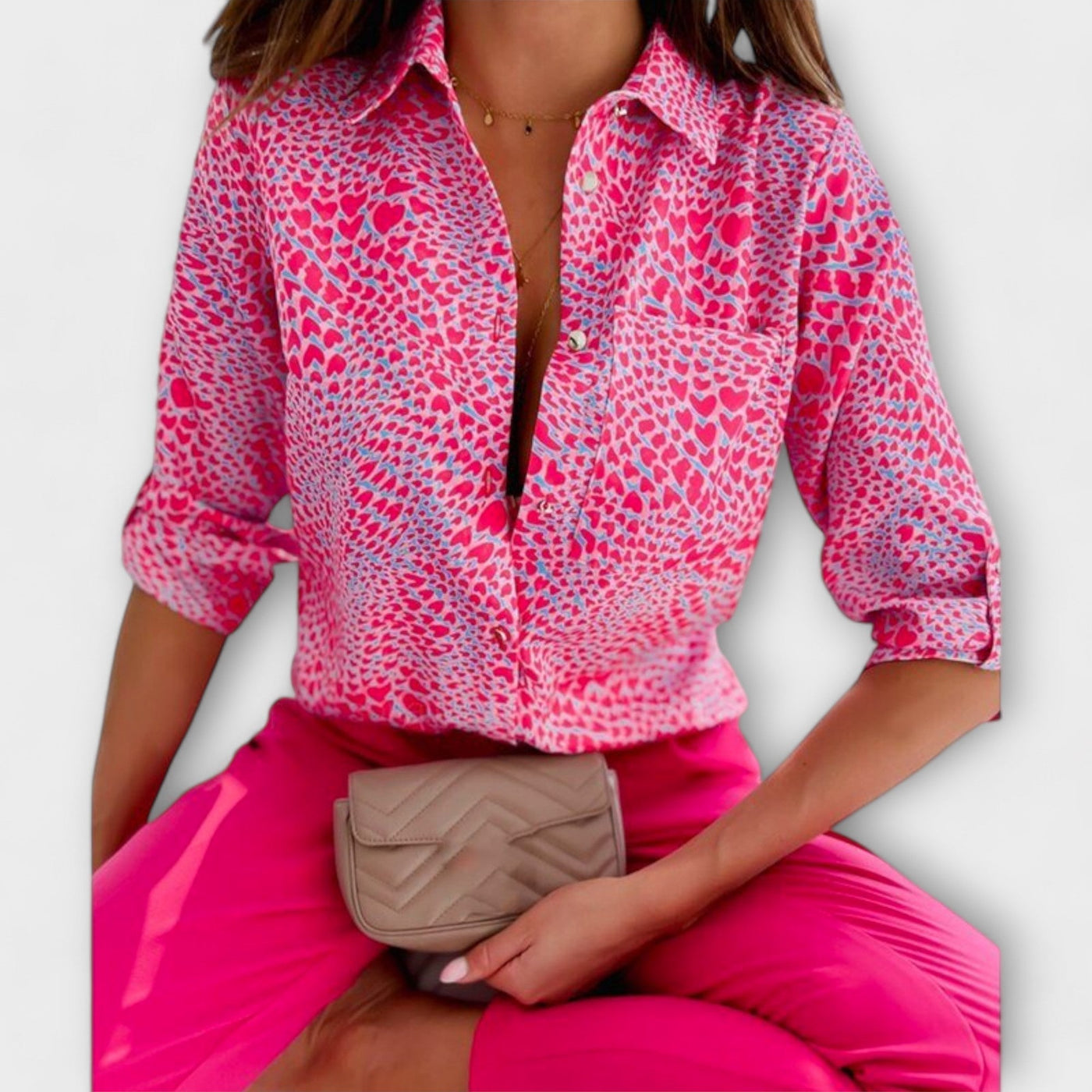 Blaire - Blouse with Classic Collar