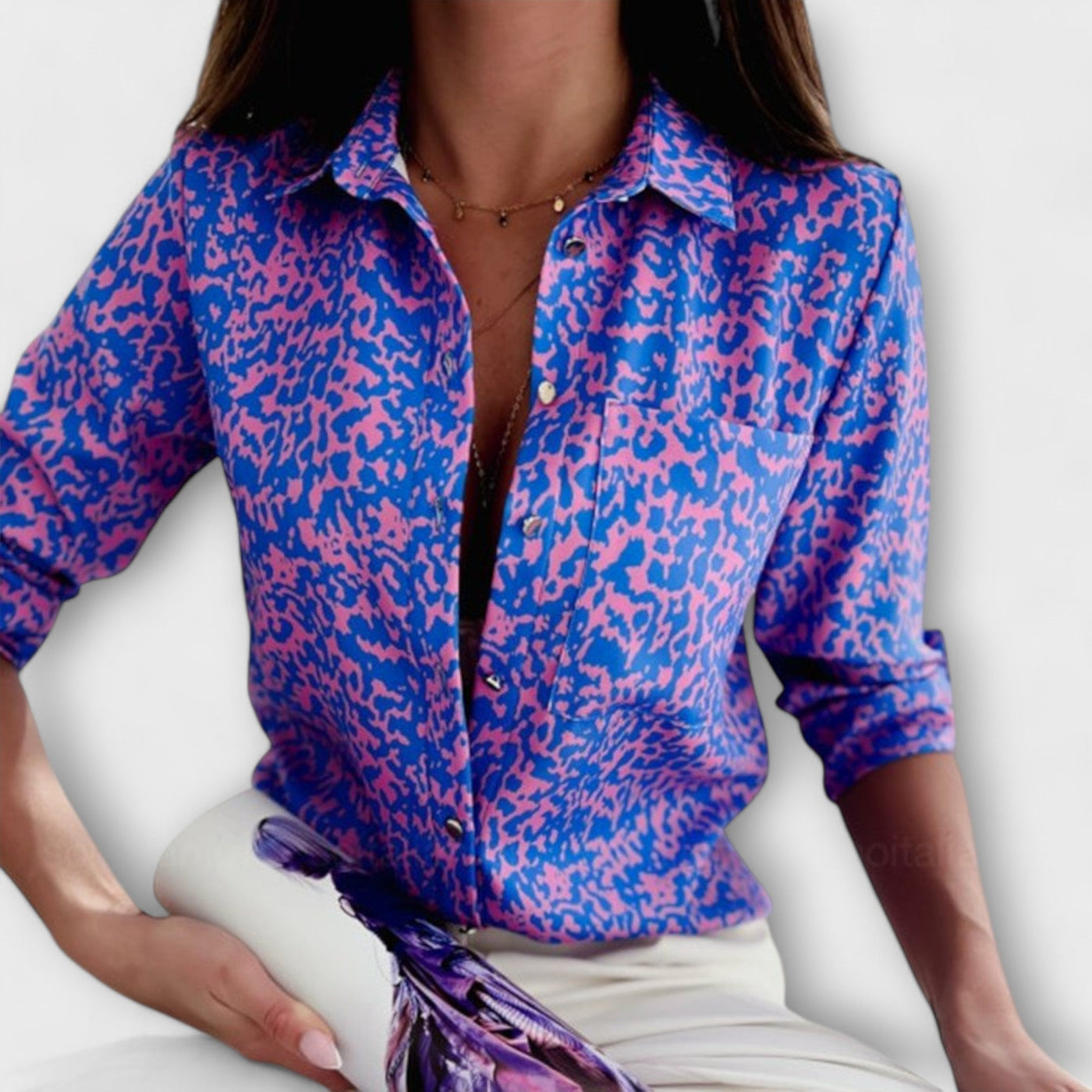 Blaire - Blouse with Classic Collar