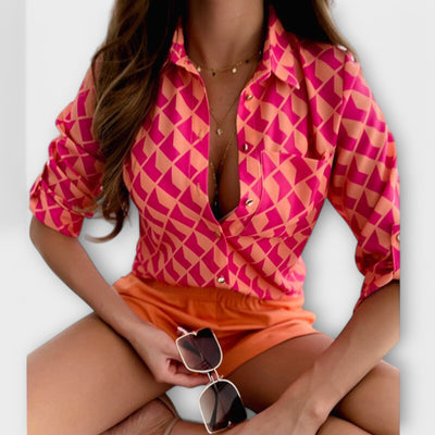 Blaire - Blouse with Classic Collar