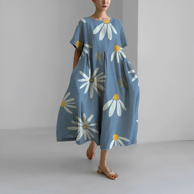 Eliza - Retro Big Swing Loose Maxi Dress