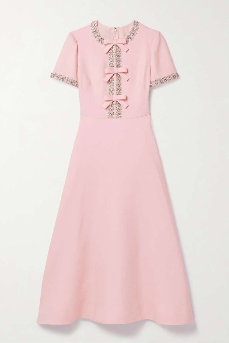 Silva - Luxury Rhinestone Bowknot Dress